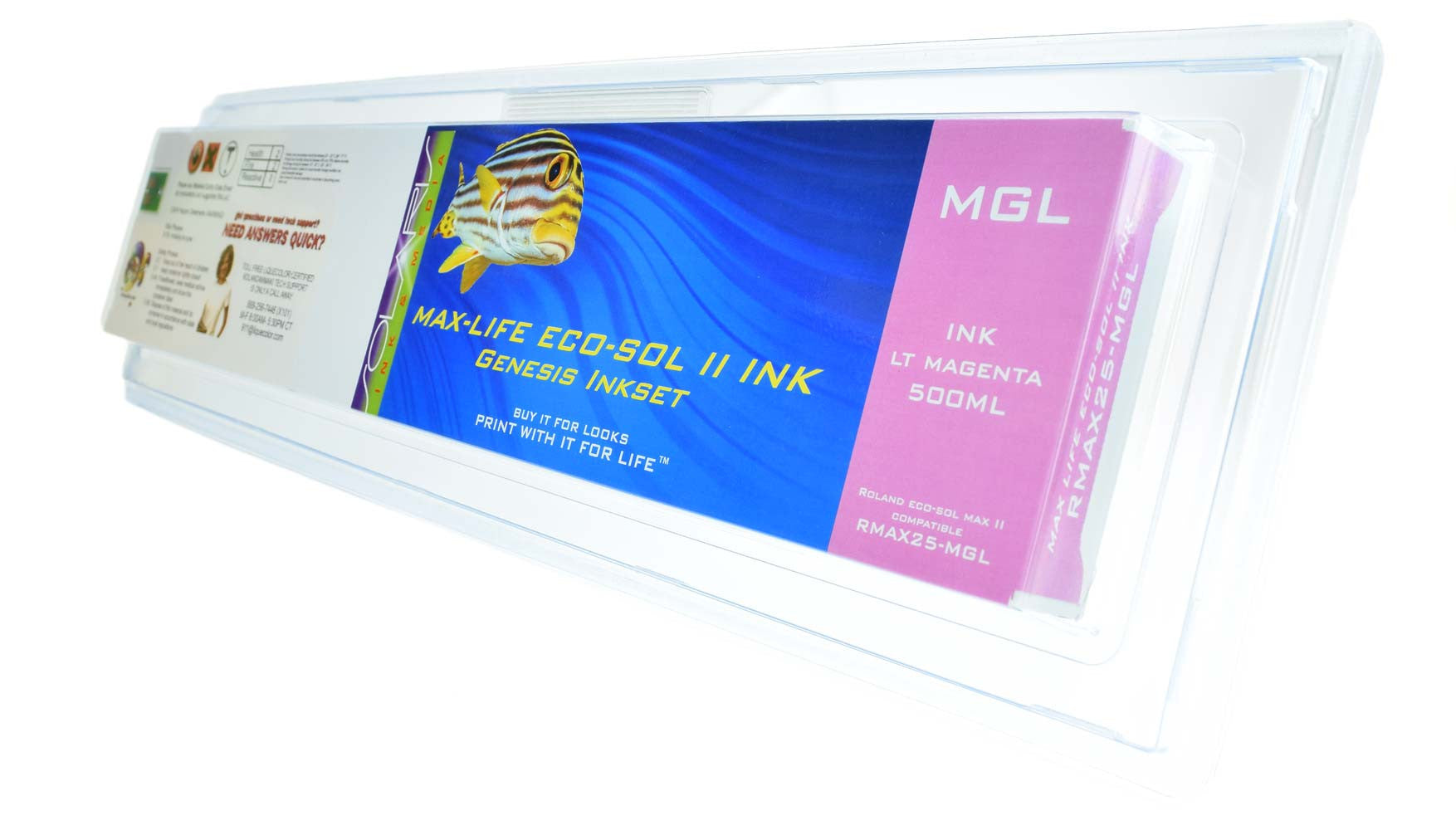 Roland Eco-Sol Max 2 500ML Light Magenta Cartridge