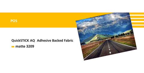Sihl 3209 QuickSTICK AQ Self Adhesive Fabric 13 mil