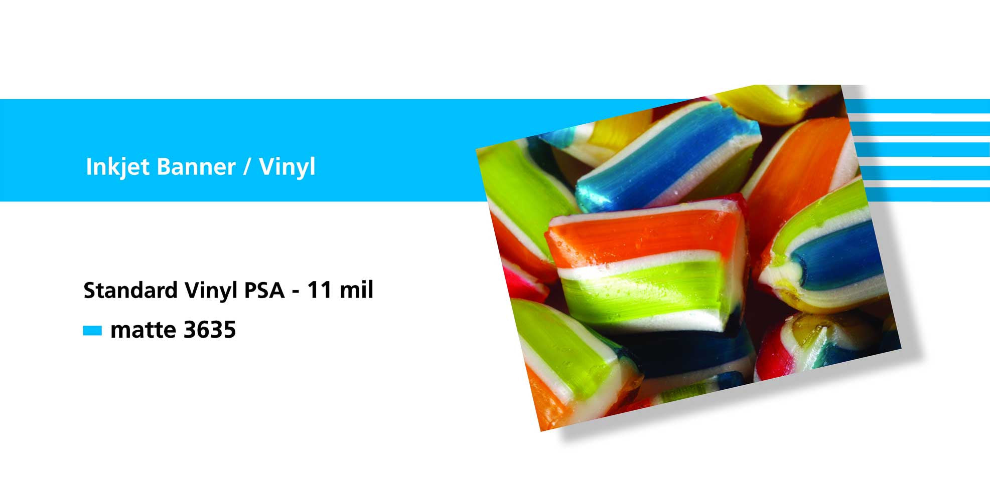 Sihl 3635 Standard Vinyl PSA 11 mil