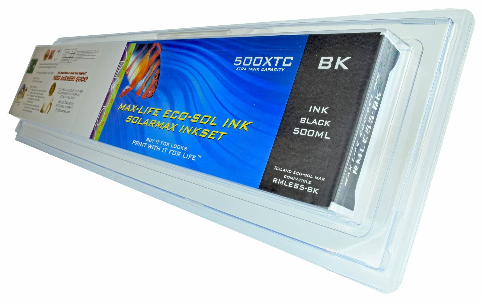 Roland Eco-Sol Max 500ML Black Cartridge