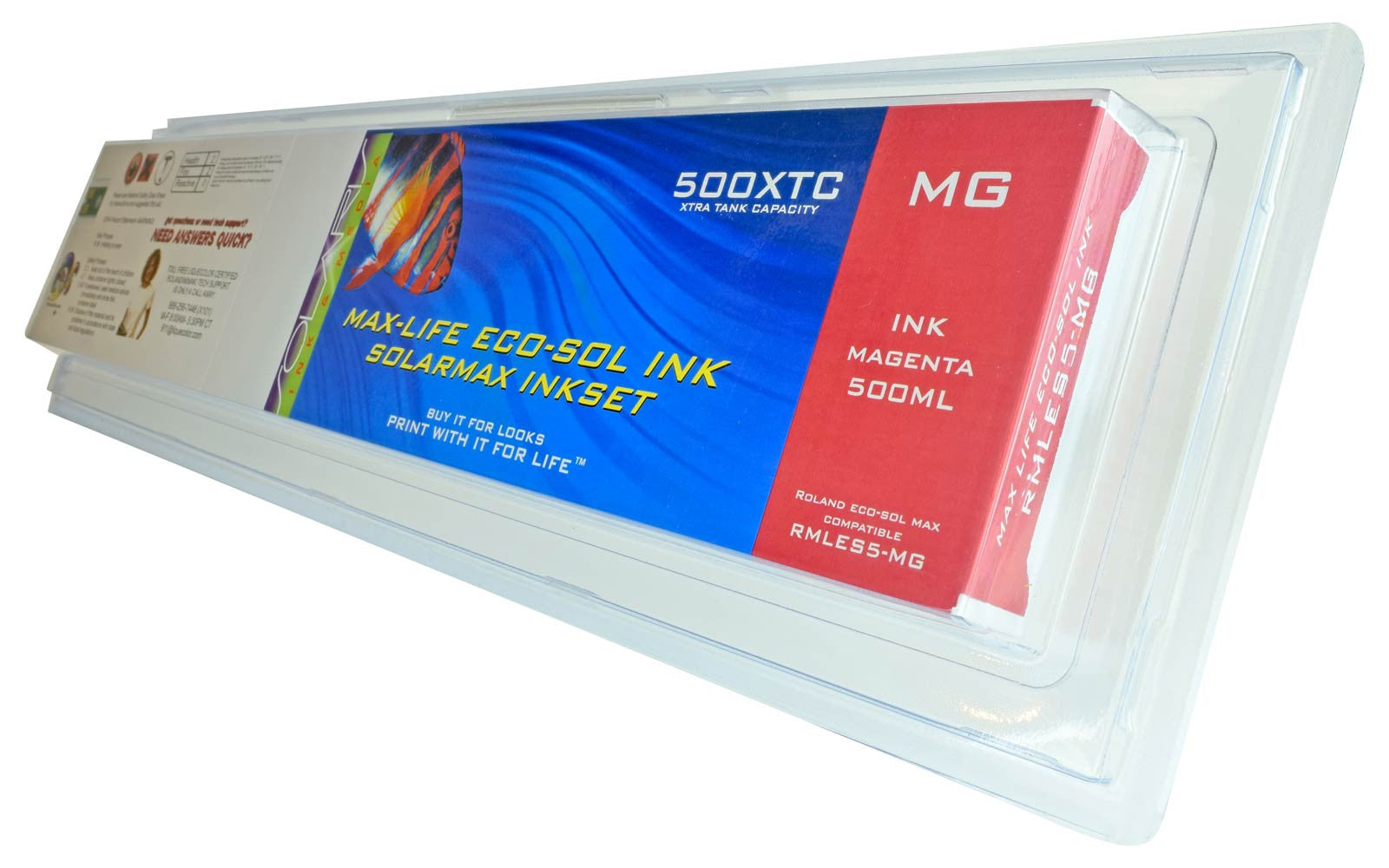 Compatible Roland Eco-Sol Max 500ML Magenta 