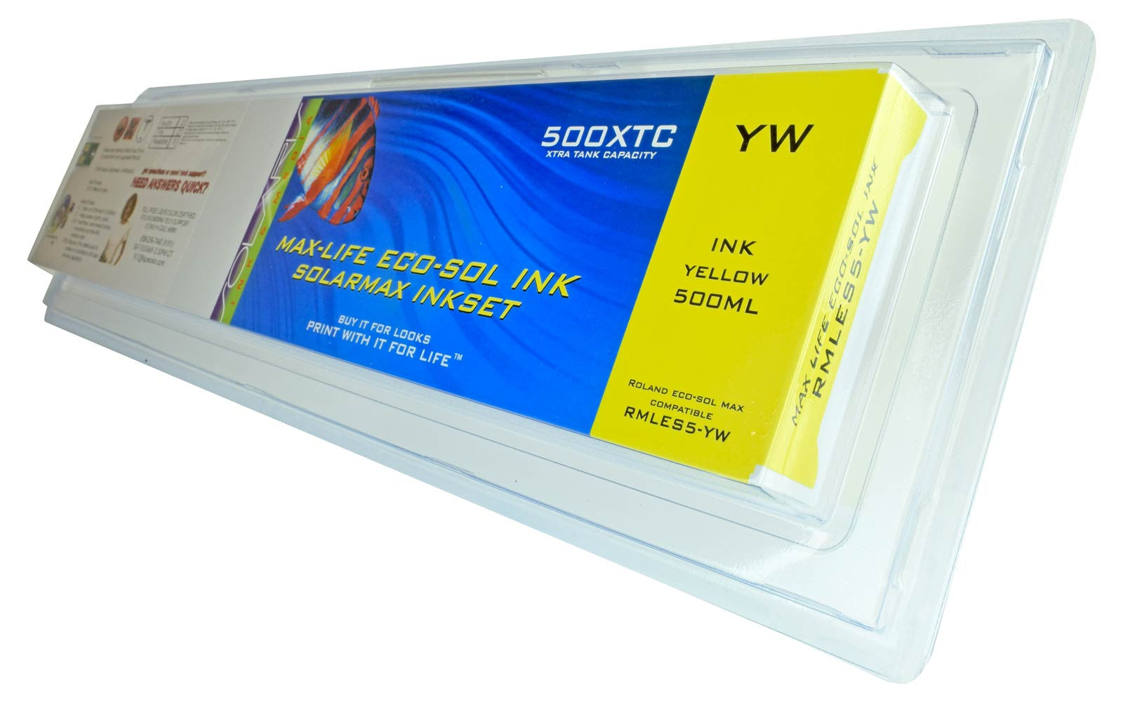 Compatible Roland Eco-Sol Max 500ML Yellow 